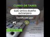 Cargar y reproducir vídeo en el visor de la Galería, Cómo reportar taxes de una LLC single member cuyo dueño es extranjero